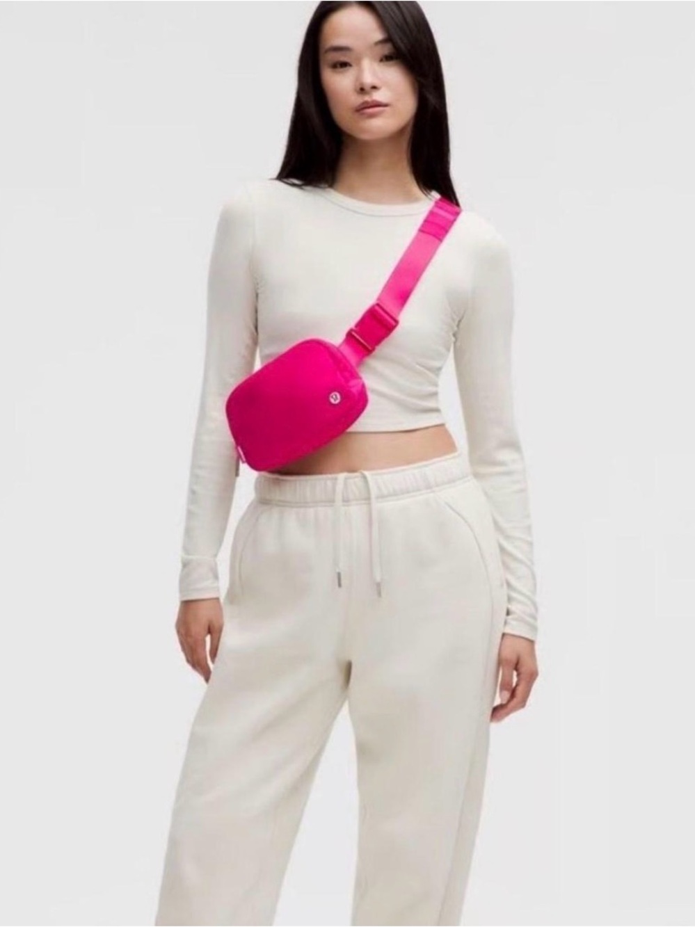 lululemon athletica Hot Pink Crossbody Belt Bag